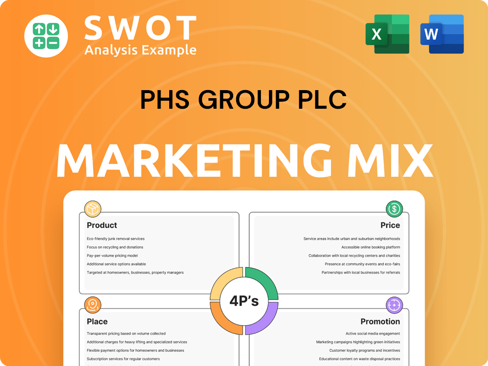 PHS Group plc Marketing Mix
