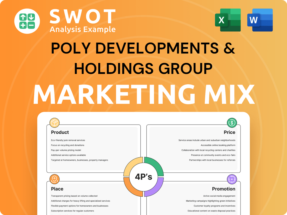 Poly Developments & Holdings Group Marketing Mix