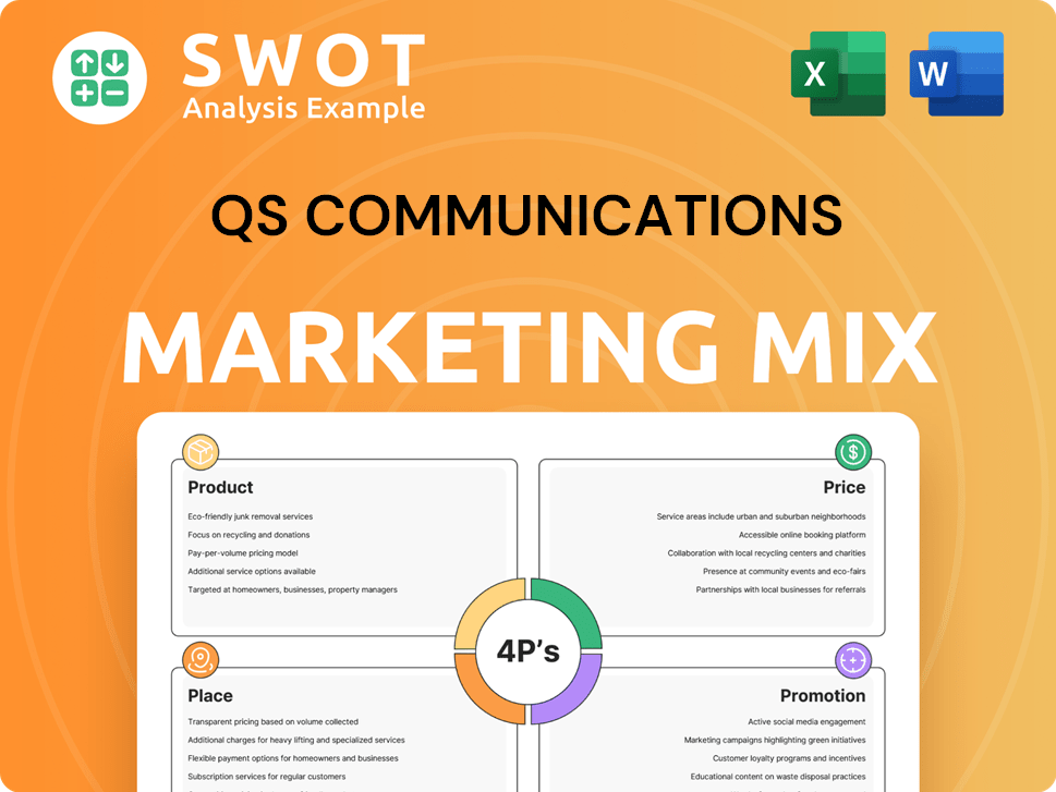 QS Communications Marketing Mix