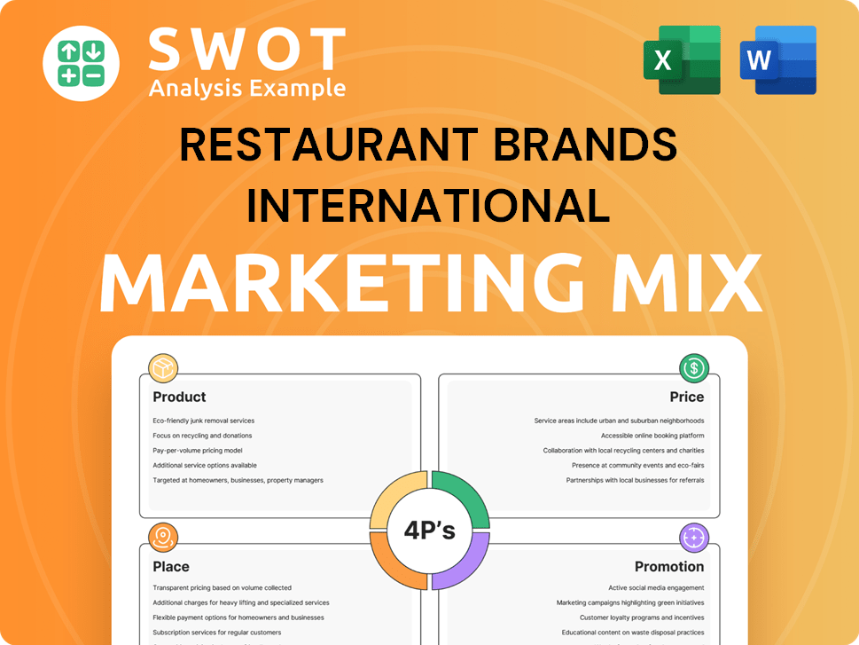 Restaurant Brands International Marketing Mix
