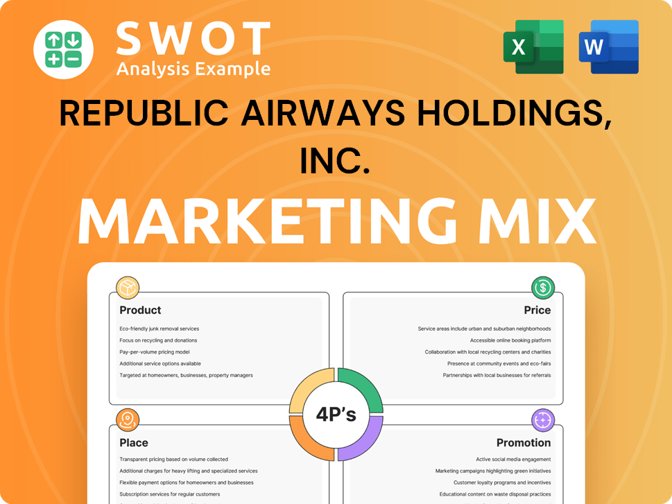 Republic Airways Holdings, Inc. Marketing Mix