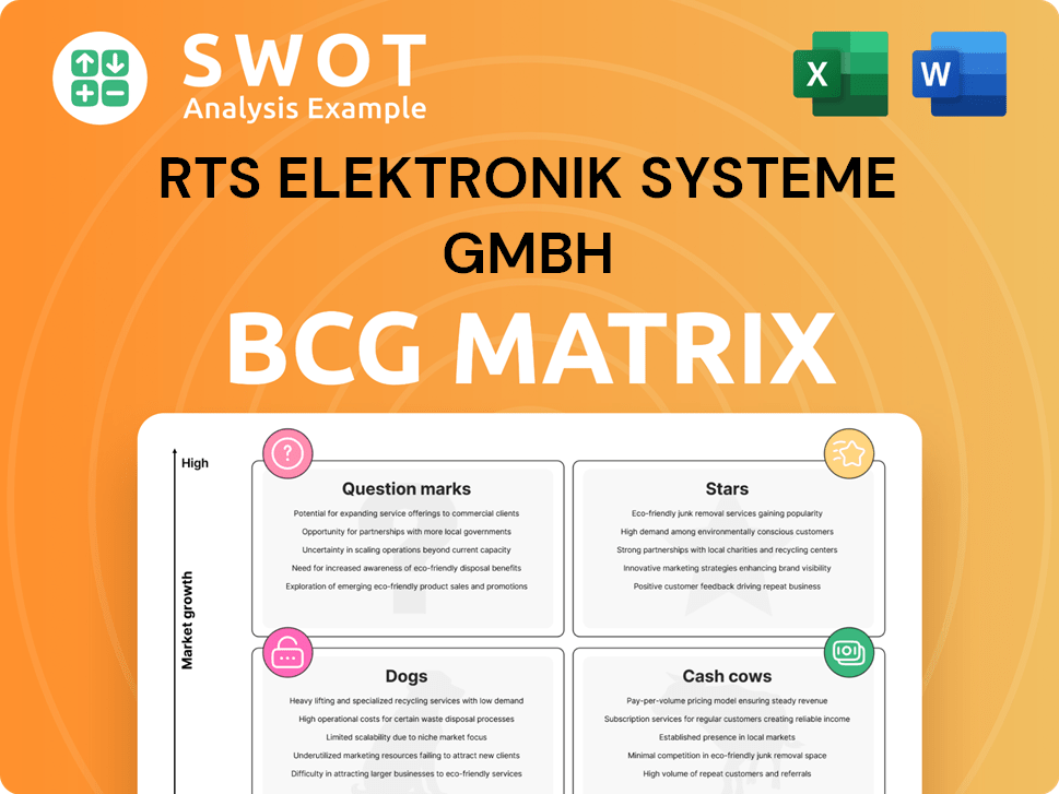 RTS Elektronik Systeme GmbH Boston Consulting Group Matrix