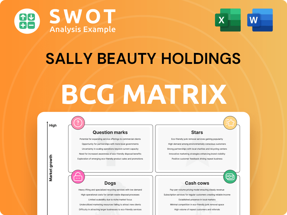 Sally Beauty Holdings Boston Consulting Group Matrix