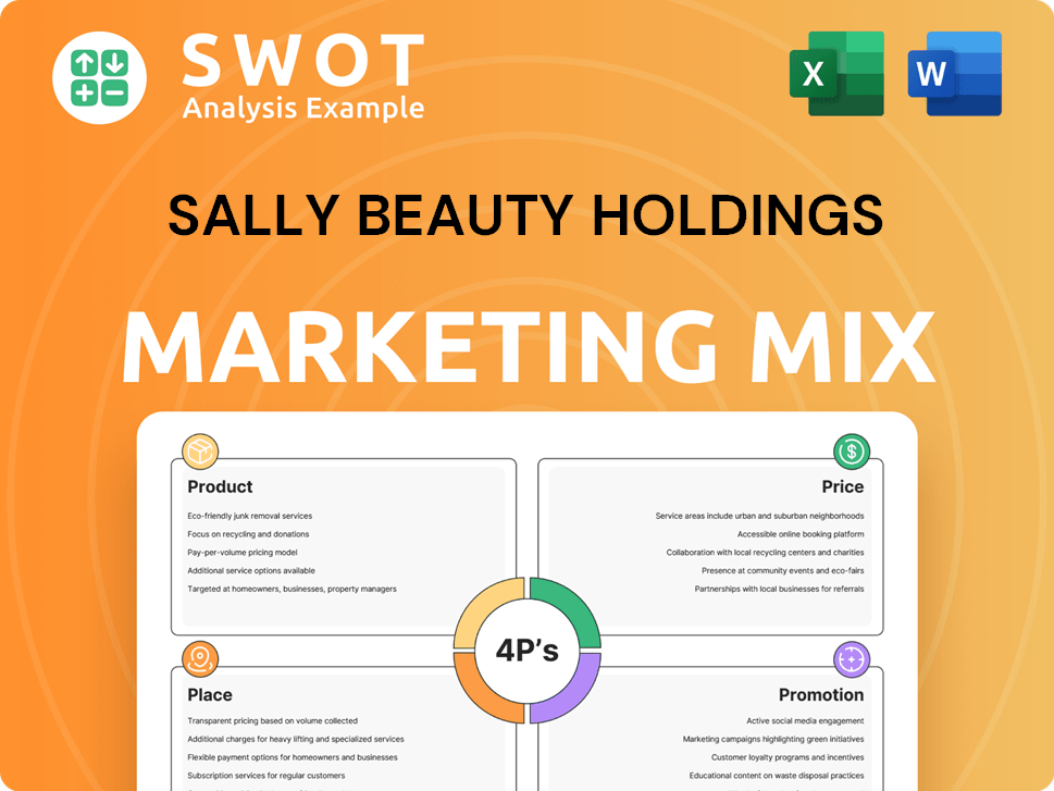 Sally Beauty Holdings Marketing Mix