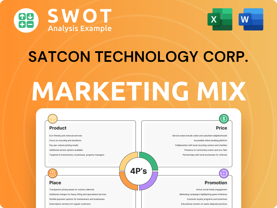 Satcon Technology Corp. Marketing Mix