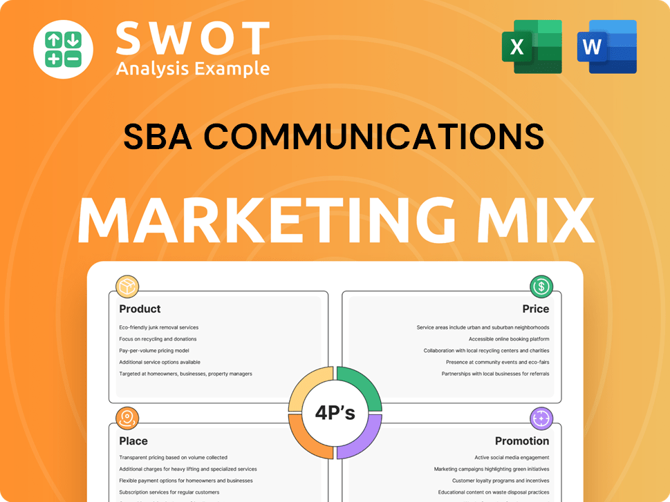 SBA Communications Marketing Mix