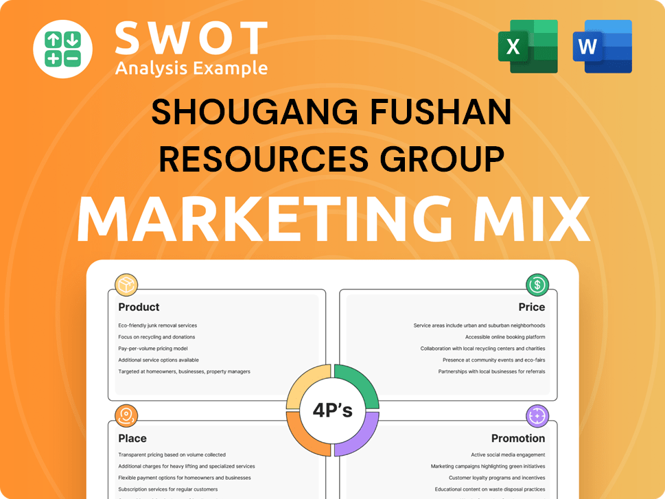 Shougang Fushan Resources Group Marketing Mix