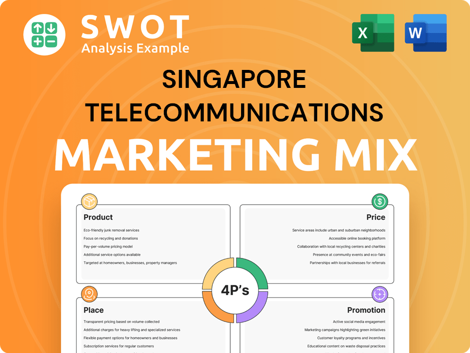 Singapore Telecommunications Marketing Mix
