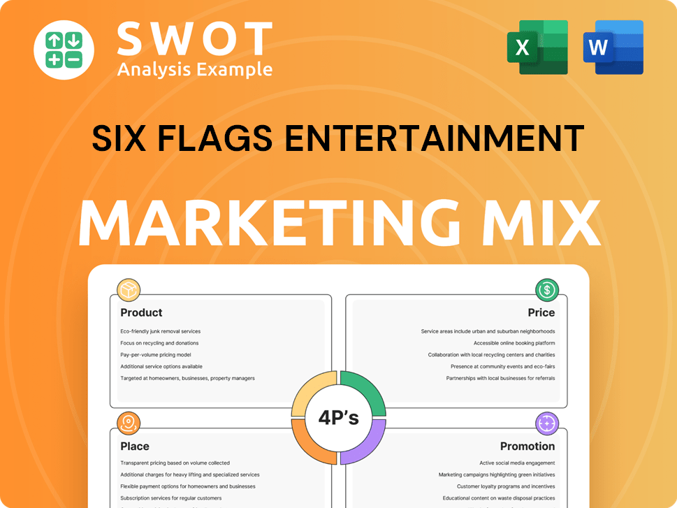 Six Flags Entertainment Marketing Mix