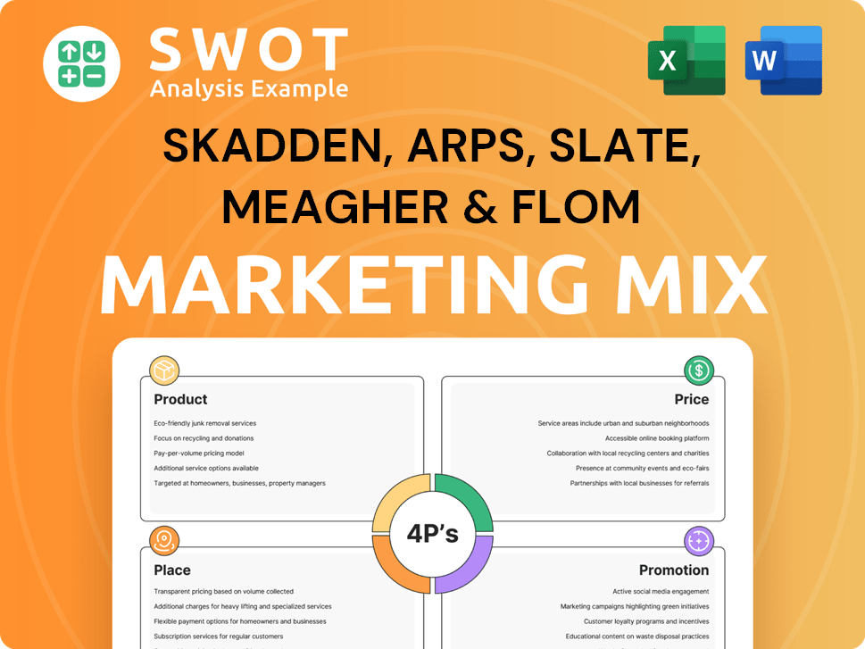 Skadden, Arps, Slate, Meagher & Flom Marketing Mix