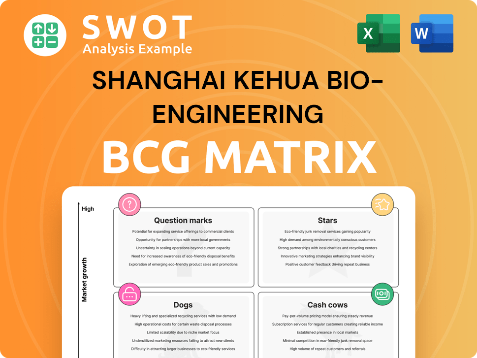 Shanghai Kehua Bio-engineering Boston Consulting Group Matrix