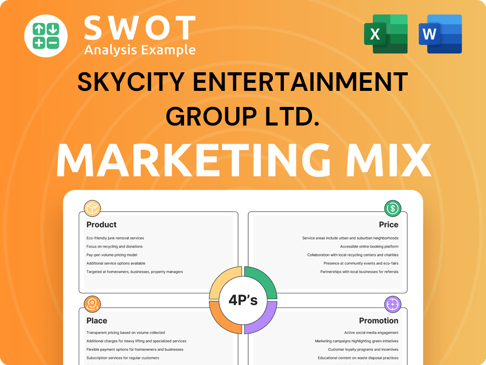 SKYCITY Entertainment Group Ltd. Marketing Mix