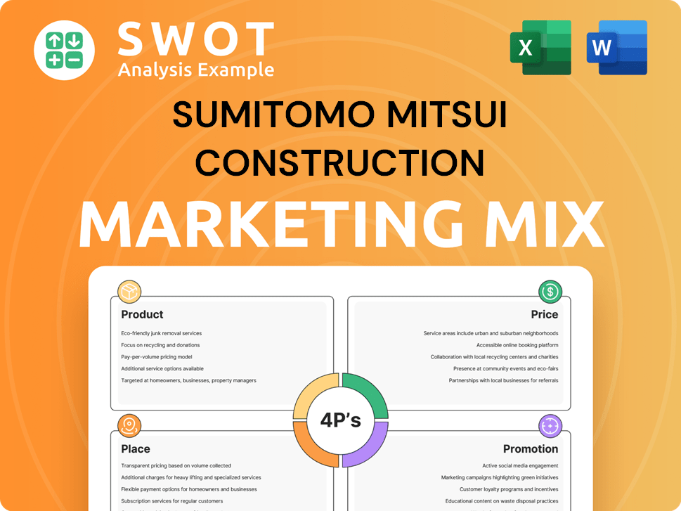 Sumitomo Mitsui Construction Marketing Mix