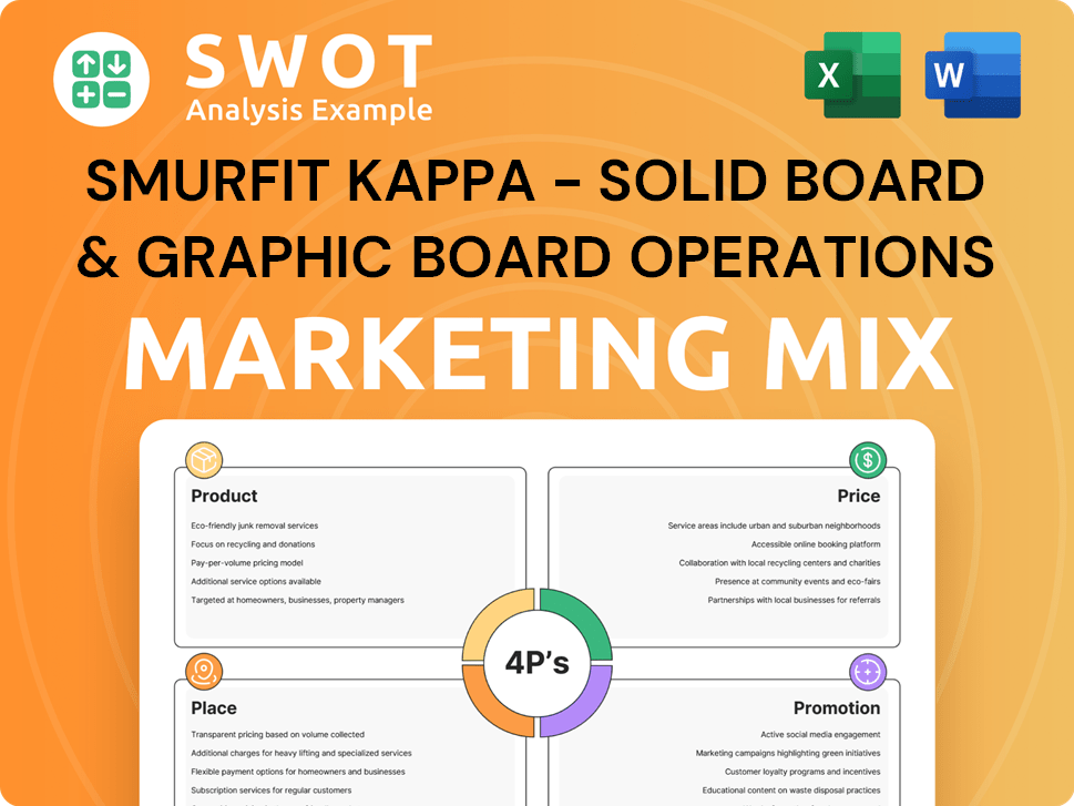 Smurfit Kappa - Solid board & Graphic Board Operations Marketing Mix