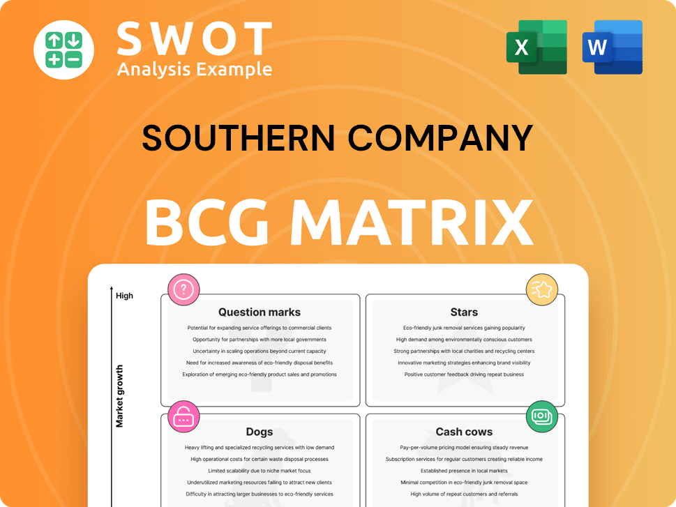 Southern Company Boston Consulting Group Matrix