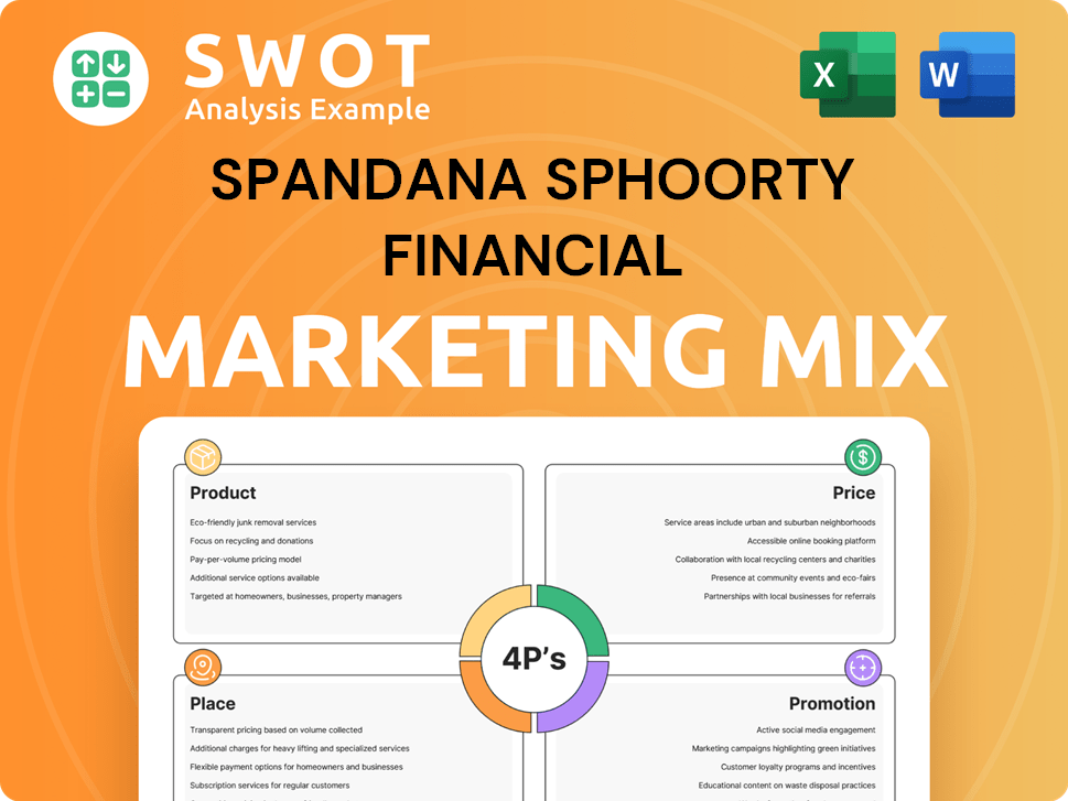 Spandana Sphoorty Financial Marketing Mix