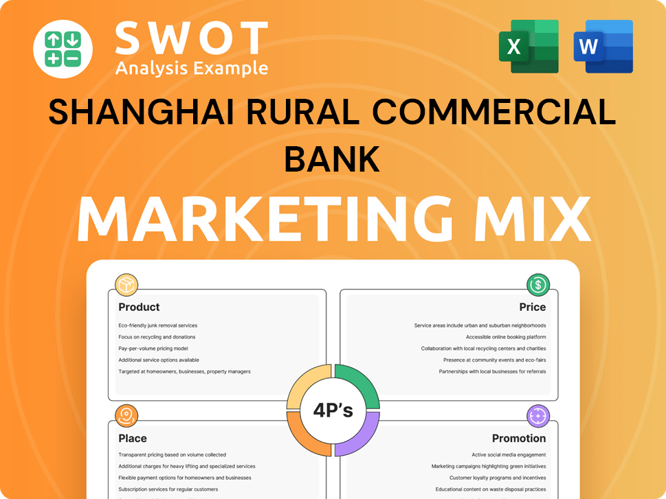 Shanghai Rural Commercial Bank Marketing Mix