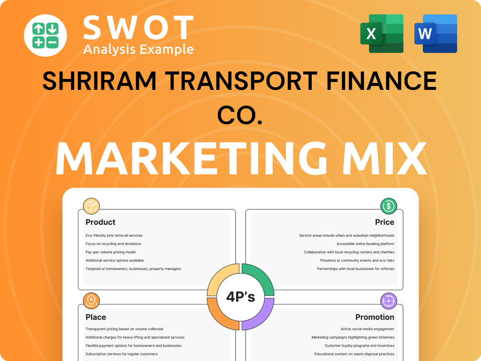 Shriram Transport Finance Co. Marketing Mix