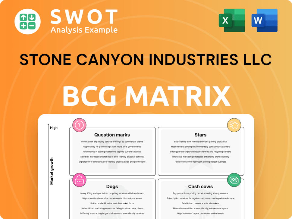 Stone Canyon Industries LLC Boston Consulting Group Matrix