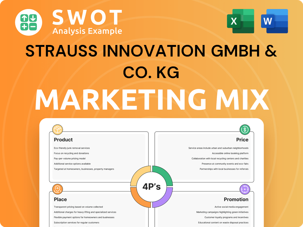Strauss Innovation GmbH & Co. KG Marketing Mix