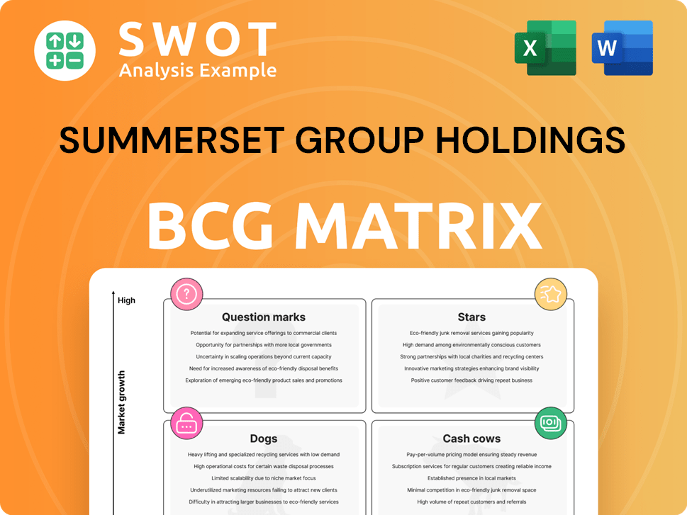 Summerset Group Holdings Boston Consulting Group Matrix