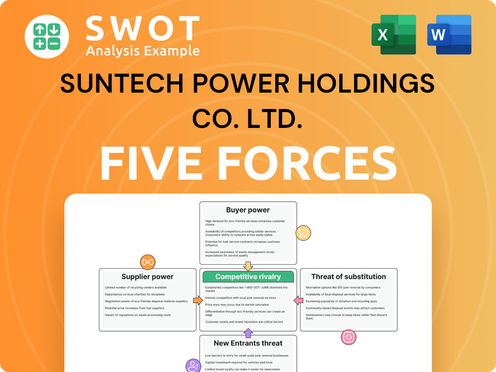 Suntech Power Holdings Co. Ltd.  Porter's Five Forces Analysis