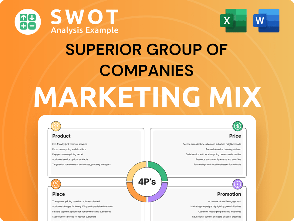 Superior Group of Companies Marketing Mix