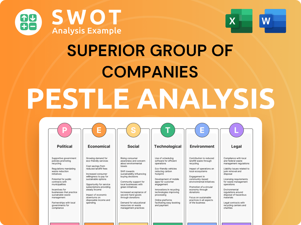 Superior Group of Companies PESTLE Analysis