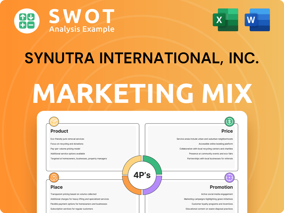 Synutra International, Inc. Marketing Mix