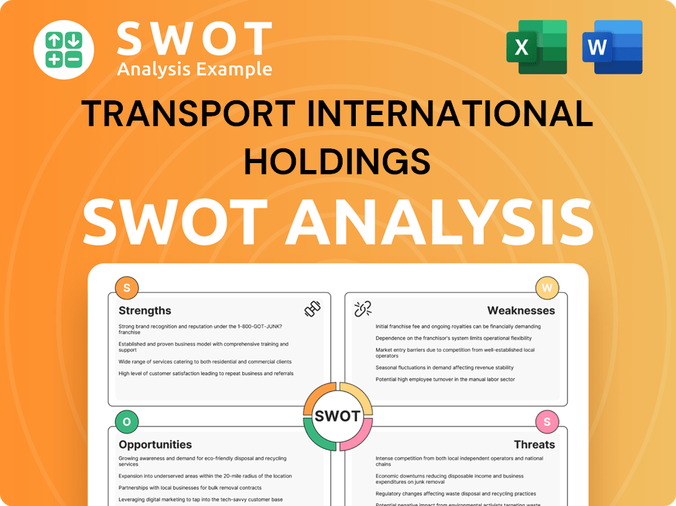 Transport International Holdings SWOT Analysis