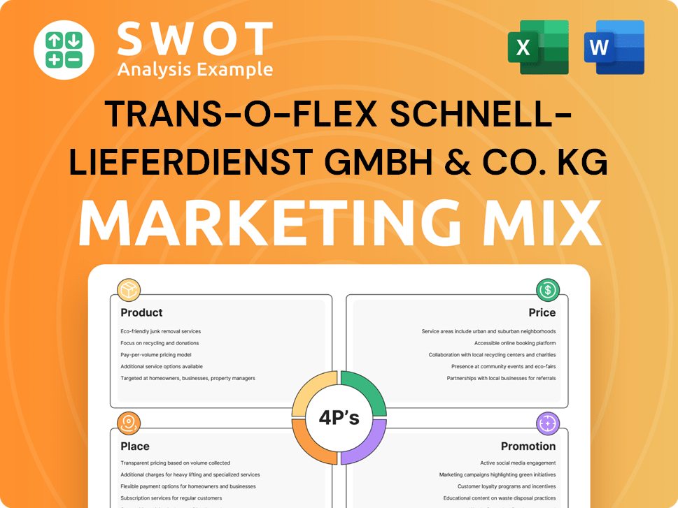 trans-o-flex Schnell-Lieferdienst GmbH & Co. KG Marketing Mix