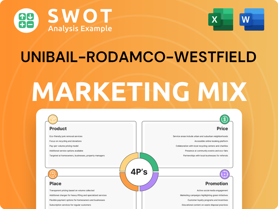 Unibail-Rodamco-Westfield Marketing Mix