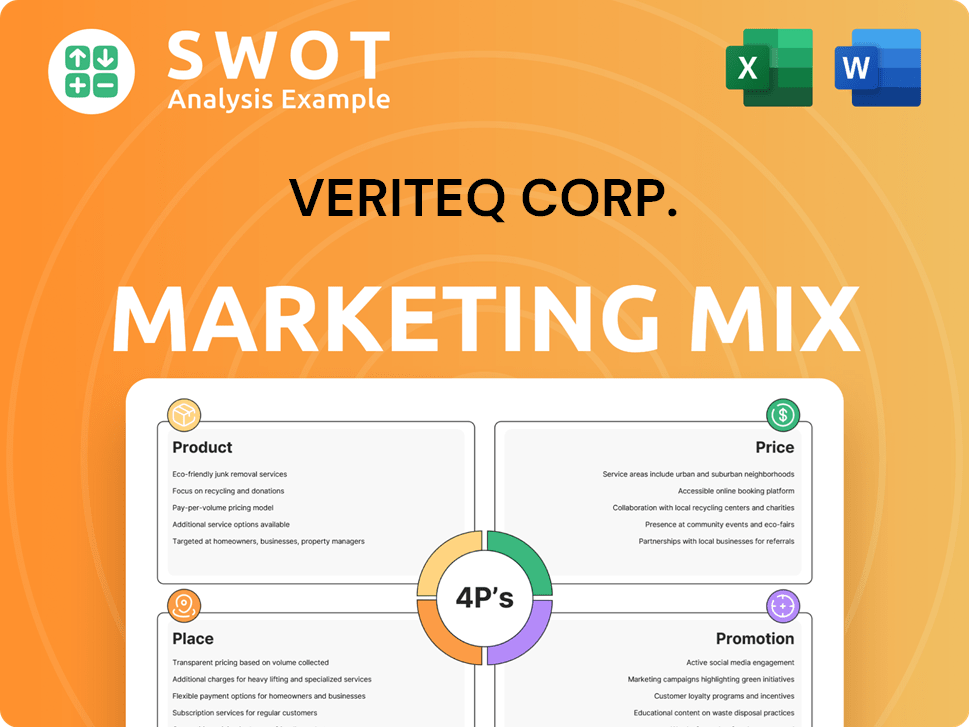 VeriTeQ Corp. Marketing Mix