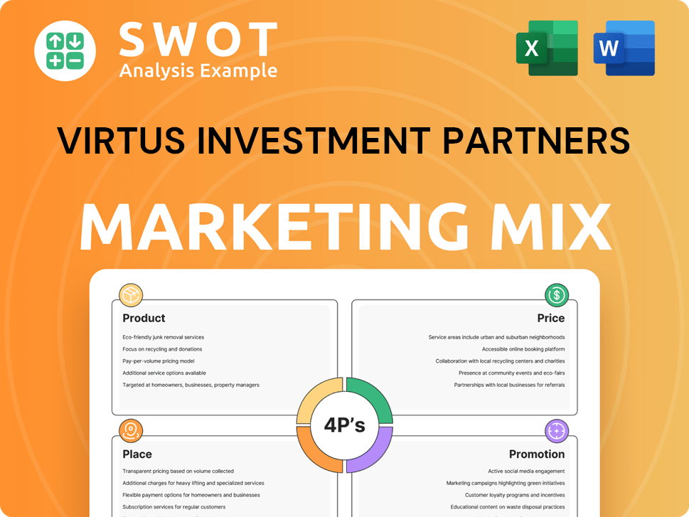 Virtus Investment Partners Marketing Mix