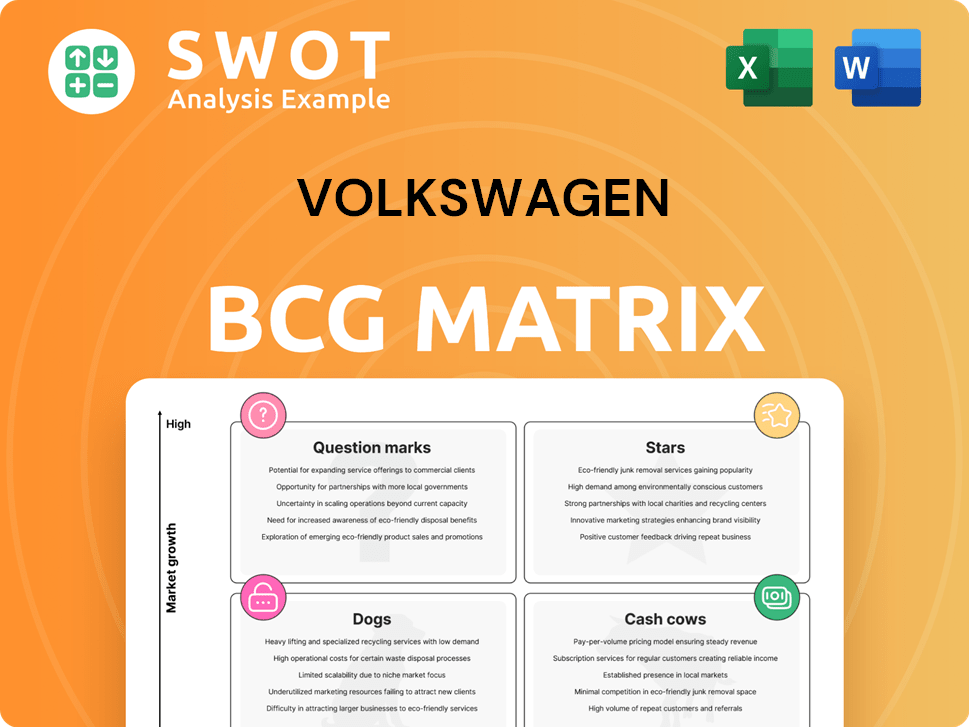 Volkswagen Boston Consulting Group Matrix