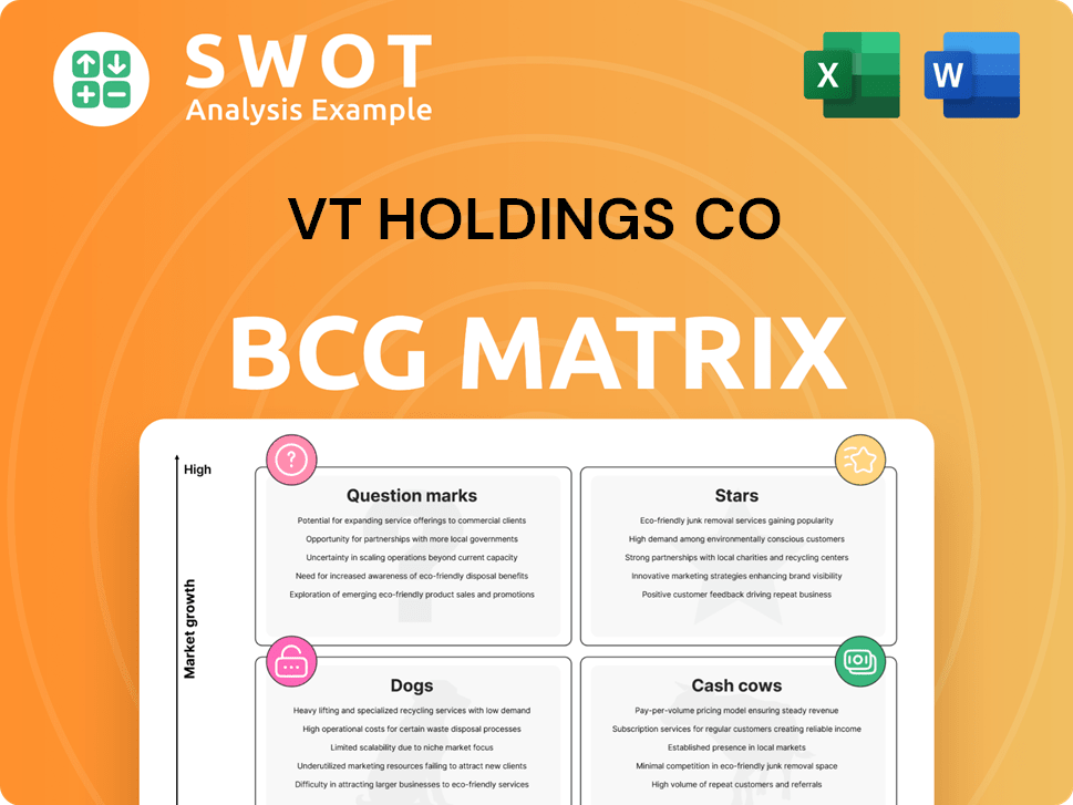 Vt Holdings Co Boston Consulting Group Matrix