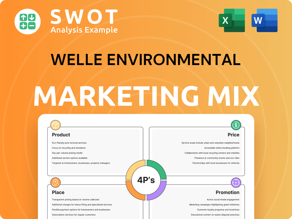 WELLE Environmental Marketing Mix