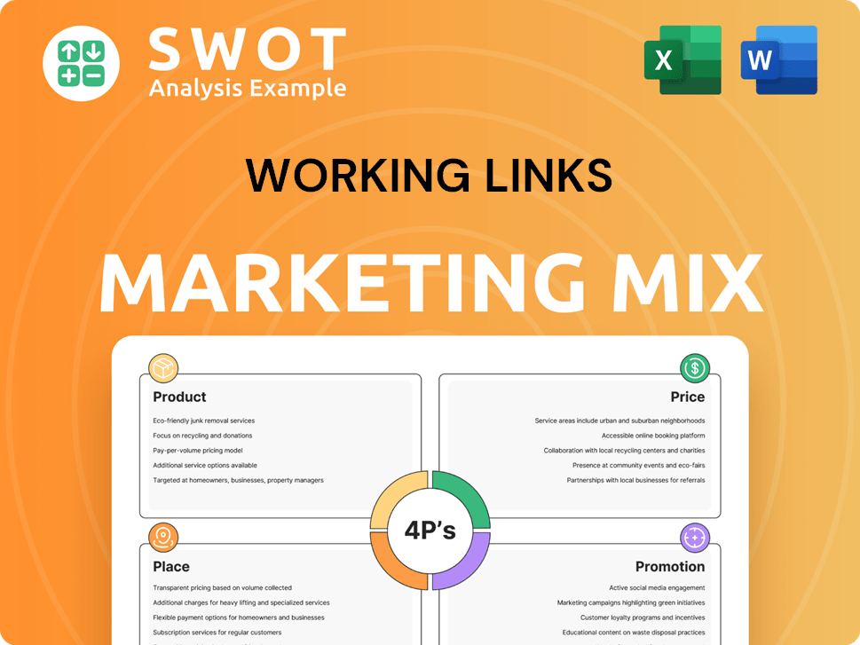 Working Links Marketing Mix