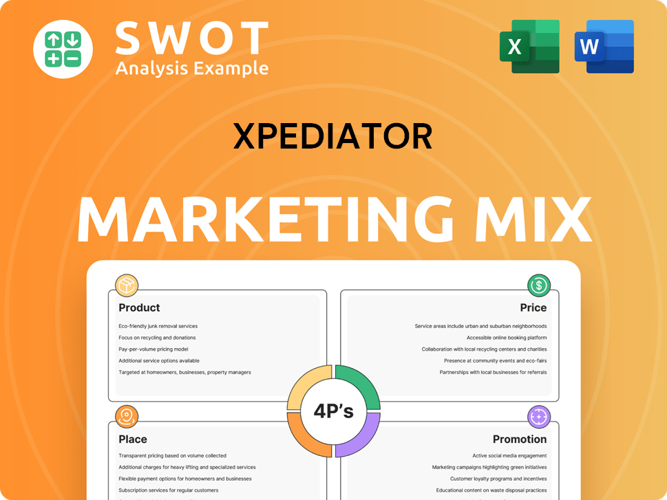 Xpediator Marketing Mix