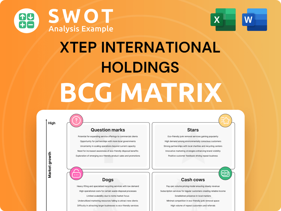 Xtep International Holdings Boston Consulting Group Matrix