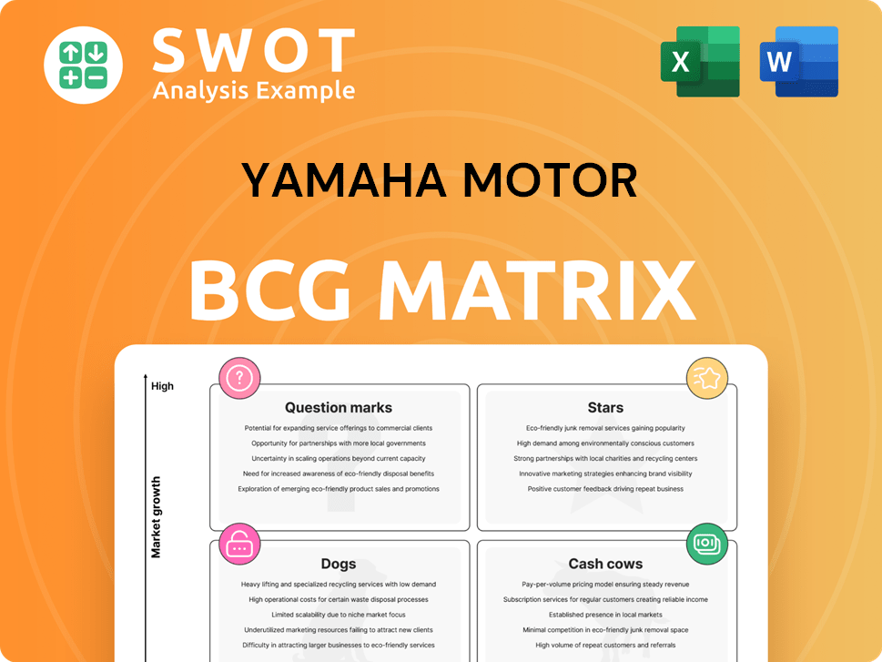 Yamaha Motor Boston Consulting Group Matrix
