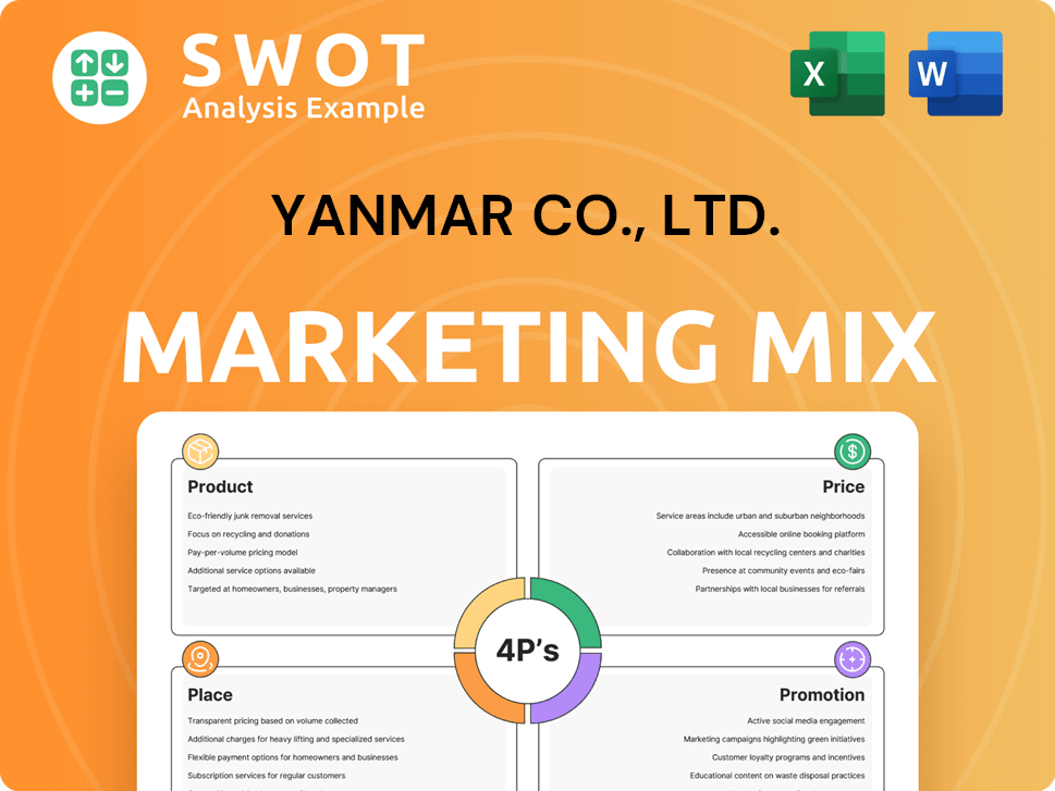 Yanmar Co., Ltd. Marketing Mix