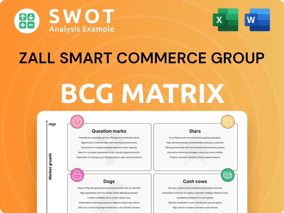 Zall Smart Commerce Group Boston Consulting Group Matrix