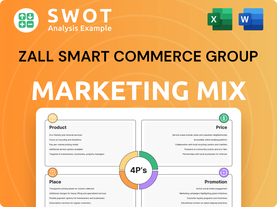Zall Smart Commerce Group Marketing Mix