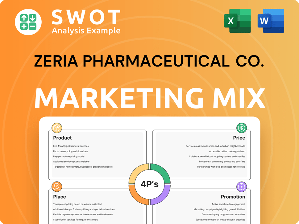 Zeria Pharmaceutical Co. Marketing Mix