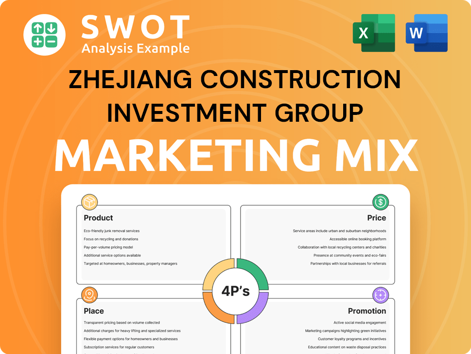 Zhejiang Construction Investment Group Marketing Mix